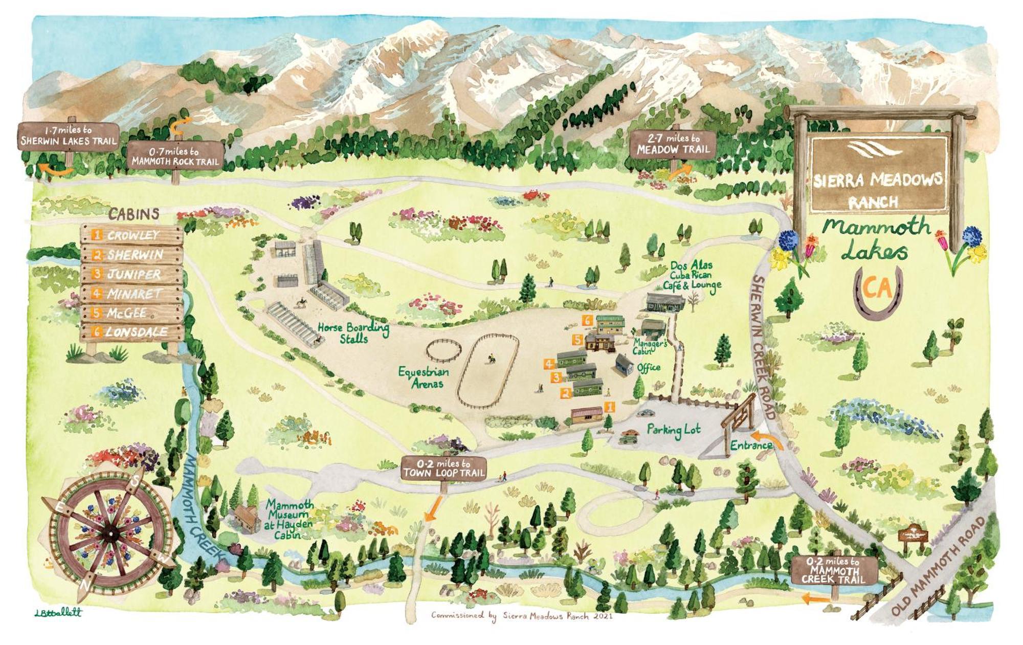 Villa Sierra Meadows Ranch Mammoth Lakes Exterior foto